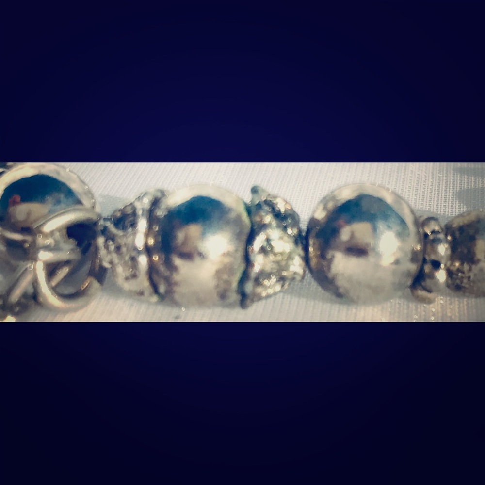 Bracelet with Motorcycle Charms,